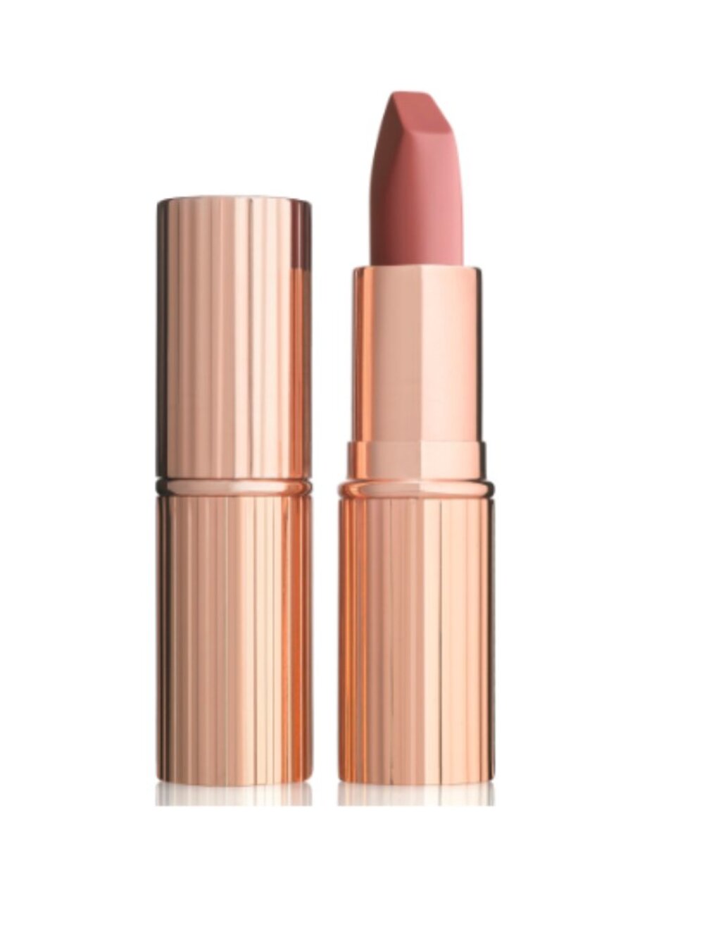 Brand New Charlotte Tilbury Full Size Matte Revolution Lipstick in Pillow Talk